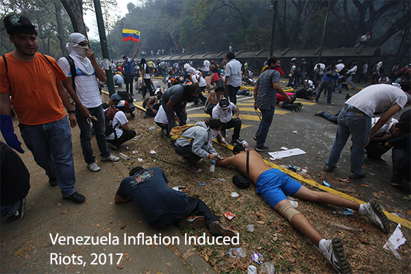 the devastating consequences of Central Banker created hyperinflation in Venezuela